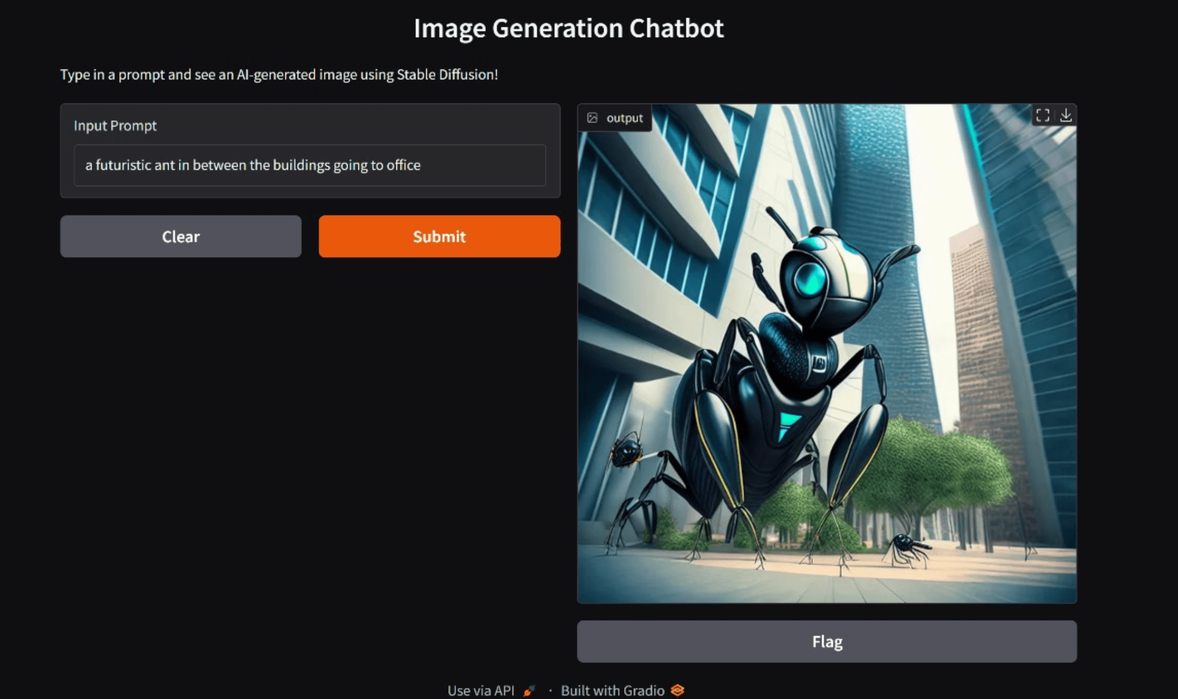AI Image Generation ChatBot  